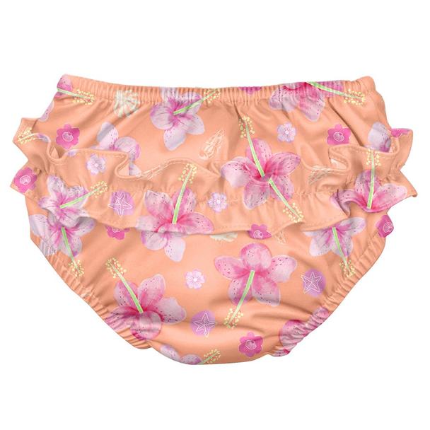 Traje de baño con Pañal Hibisco con Protección Uv50+ IPlay