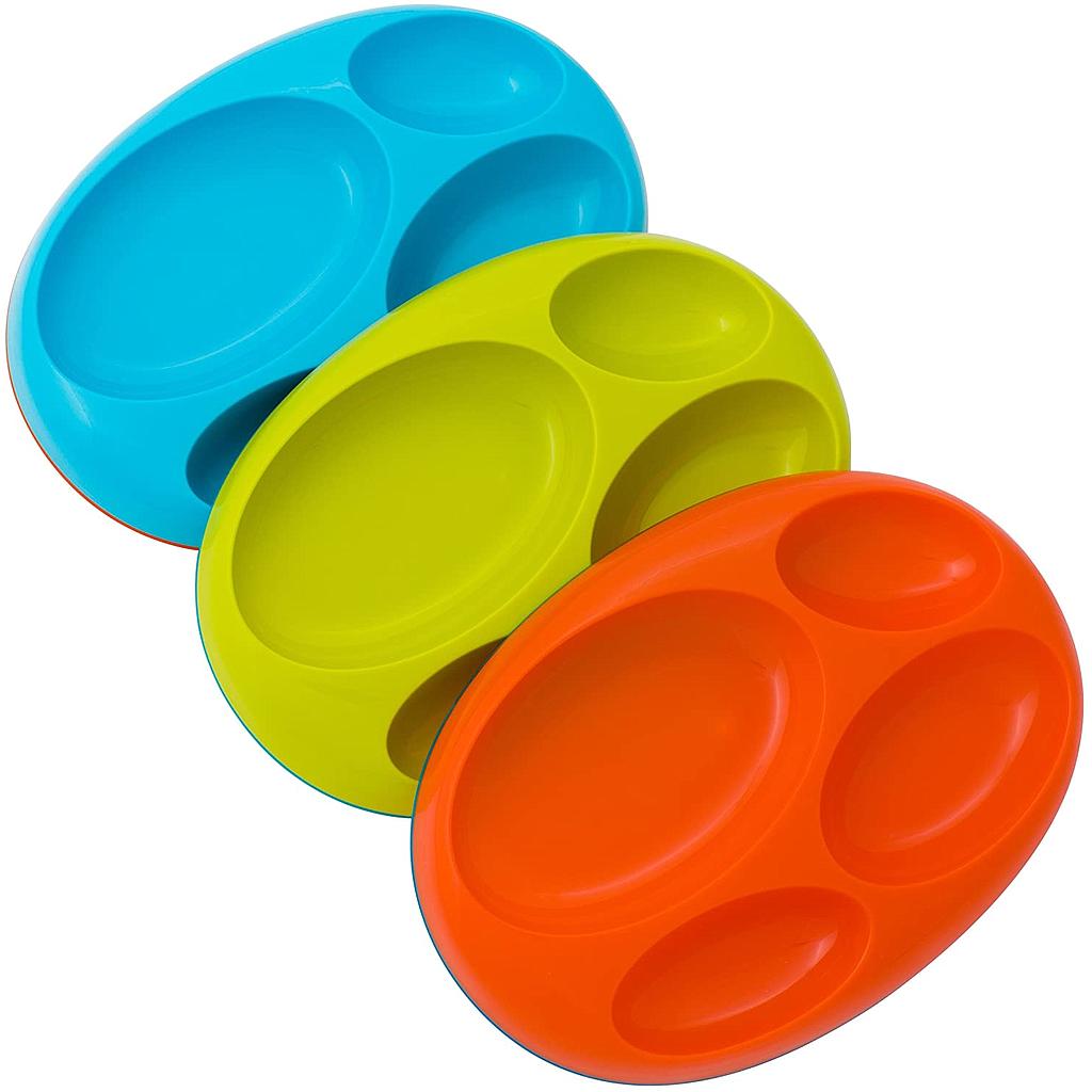 Platter Platos x3 Tricolor Boon