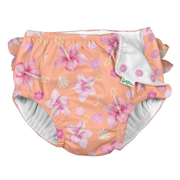 Traje de baño con Pañal Hibisco con Protección Uv50+ IPlay