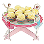 Soporte Para Cupcakes Ballet Meri Meri